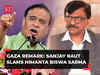 Himanta Biswa Sarma vs Sanjay Raut: Sena (UBT) leader attacks Assam CM over his Gaza remark