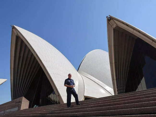 The construction of the Opera House took 14 years and was designed by Jorn Utzon from Denmark