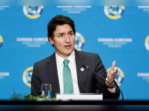 Canada's Prime Minister Justin Trudeau speaks during the Canada-CARICOM Summit in Ottawa