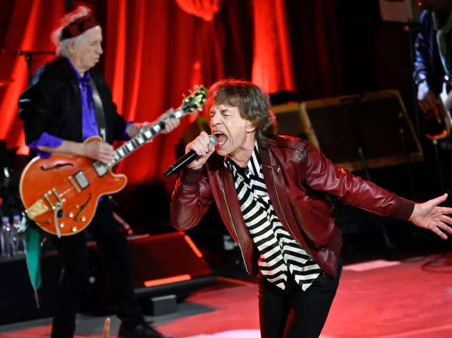 Lead singer Mick Jagger joked that they made another album because they missed the album launches.
