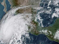 WATCH: Dodgers' stadium flooded as Hurricane Hilary strikes Los