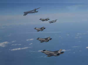FILE PHOTO: A joint air drill between U.S. and South Korea