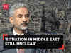 Jaishankar on Israel-Hamas war: 'Situation in Middle East still unclear'