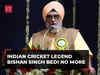 Bishan Singh Bedi, Indian cricket legend passes away at age of 77