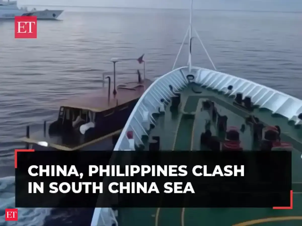 China, Philippines clash in South China Sea