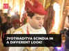 Jyotiraditya Scindia in a different look! Union Minister offers prayers at Gorkhi Devghar in Gwalior