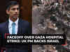 Israel-Hamas war: Explosion at Al-Ahli Hospital likely caused by missile from Gaza, says UK PM Rishi Sunak