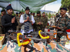 Rajnath Singh celebrates Vijayadashami with troops in Arunachal's Bum La