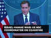 Israel-Hamas war: Ceasefire right now would only benefit Hamas, says John Kirby
