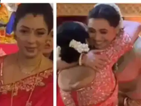 Rani Bonds With &lsquo;Anupamaa&rsquo; Star Rupali Ganguly