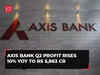 Axis Bank Q2 profit rises 10% YoY to Rs 5,863 crore; NII jumps 19%