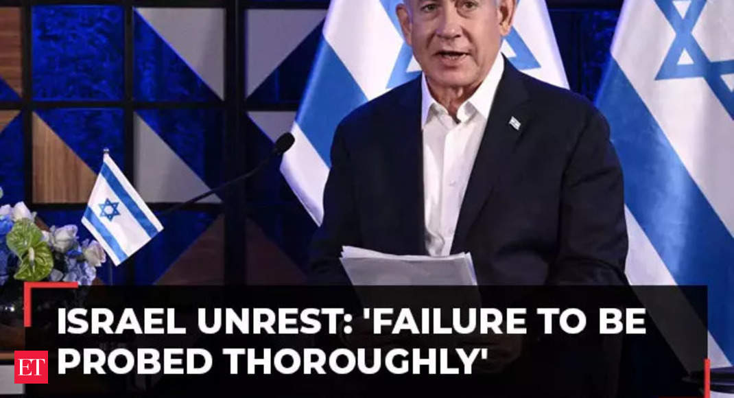 Israel unrest: PM Netanyahu accepts intel lapses, says 'failure to be ...