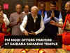 PM Modi offers prayers at Saibaba Samadhi Temple in Maharashtra’s Shirdi, watch!