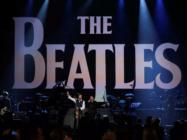 Apart from Lennon's vocals, the song also includes recordings by surviving Beatles members Paul McCartney and Ringo Starr