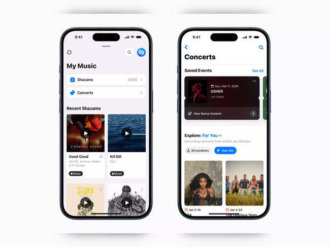 Apple's Shazam app