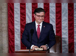 U.S. House of Representatives elect Mike Johnson Speaker of the House at the U.S. Capitol in Washington
