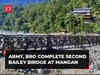Sikkim flood: Army, BRO complete second Bailey bridge at Mangan
