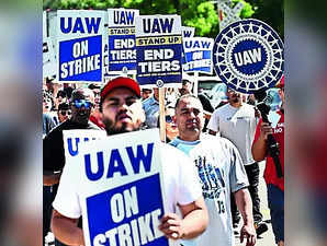 GM Hit with More Strikes While Stellantis Reaches Deal with UAW