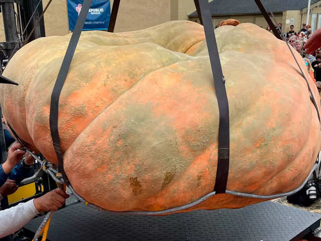 ​World record for heaviest Pumpkin​