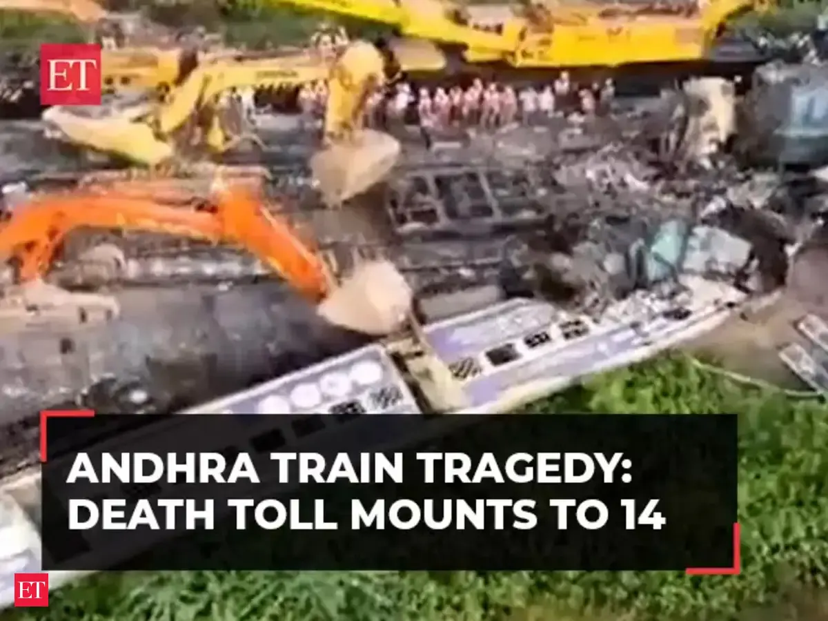 Andhra Train accident: Death toll mounts to 14, several injured; track ...