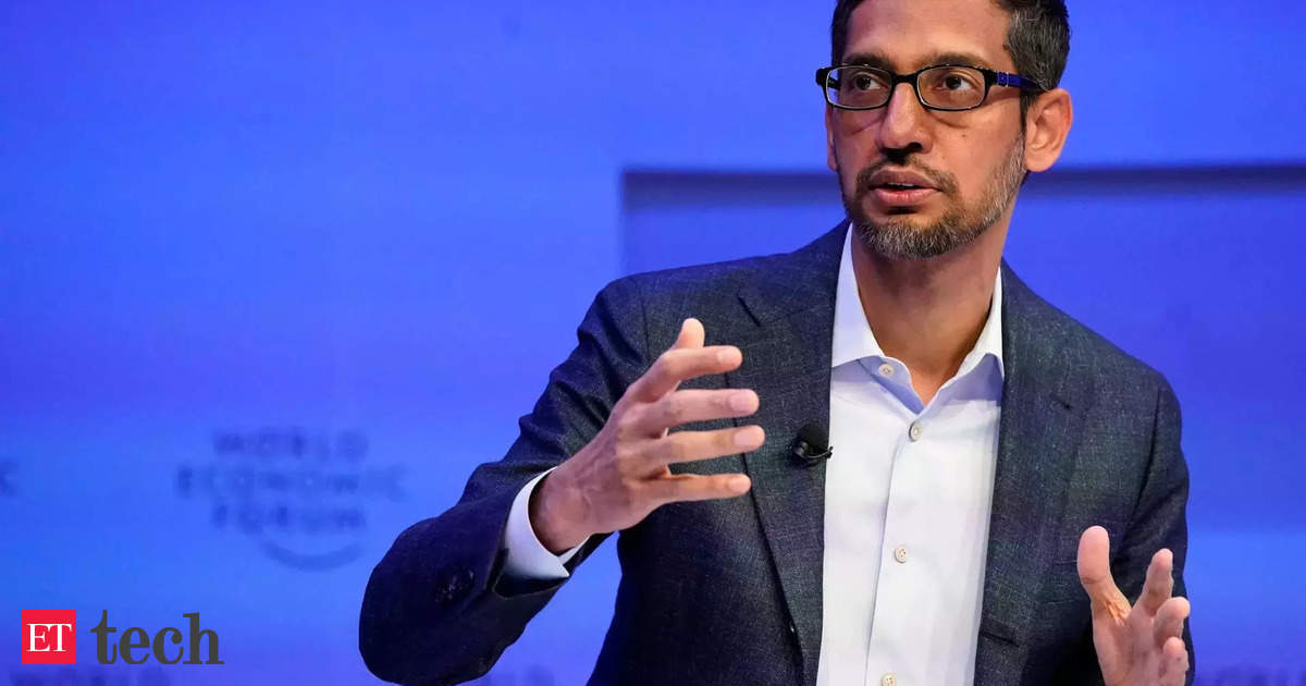 Google's Sundar Pichai says tech giant has improved the web for all consumers