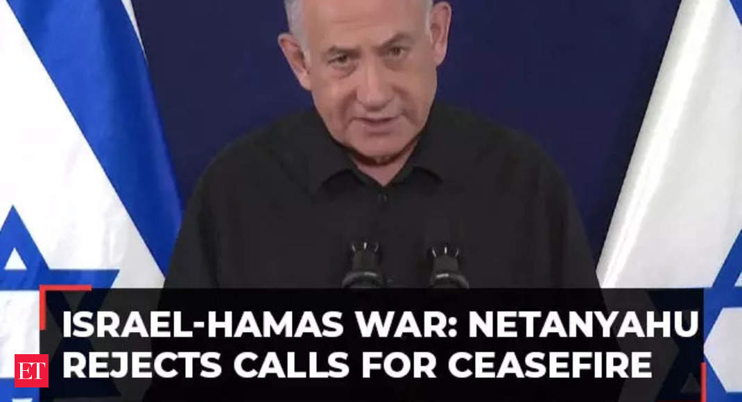 Netanyahu rejects calls for ceasefire, says 'Israel did not start or want this war, but it will win this war' thumbnail