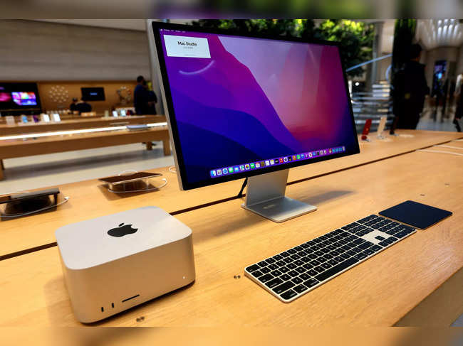 FILE PHOTO: New Apple products go on sale at flagship Apple Store in New York