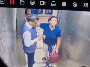 Noida: Retired IAS officer slaps woman after dispute over pet dog in lift