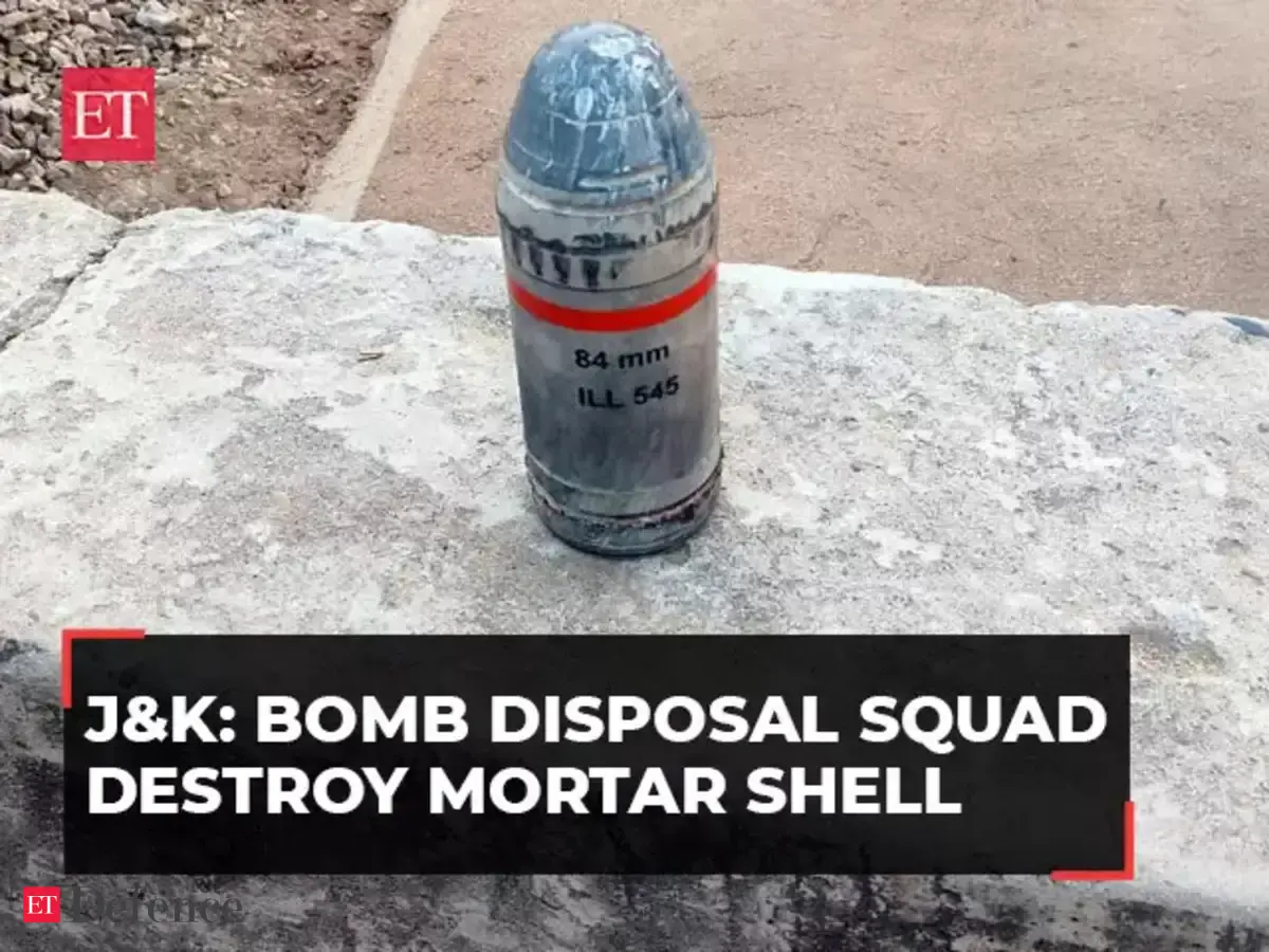 J&K: Bomb Disposal Squad destroys mortar shell in Samba; watch! - The ...