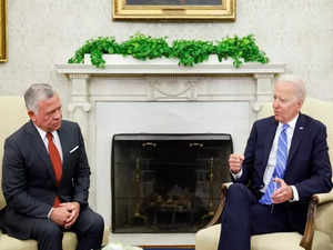 Biden speaks with Jordanian King, says "critical" to ensure Palestinians not forcibly displaced from Gaza