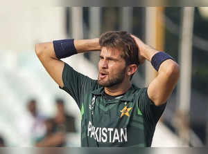 Pakistan's bowler Shaheen Afridi