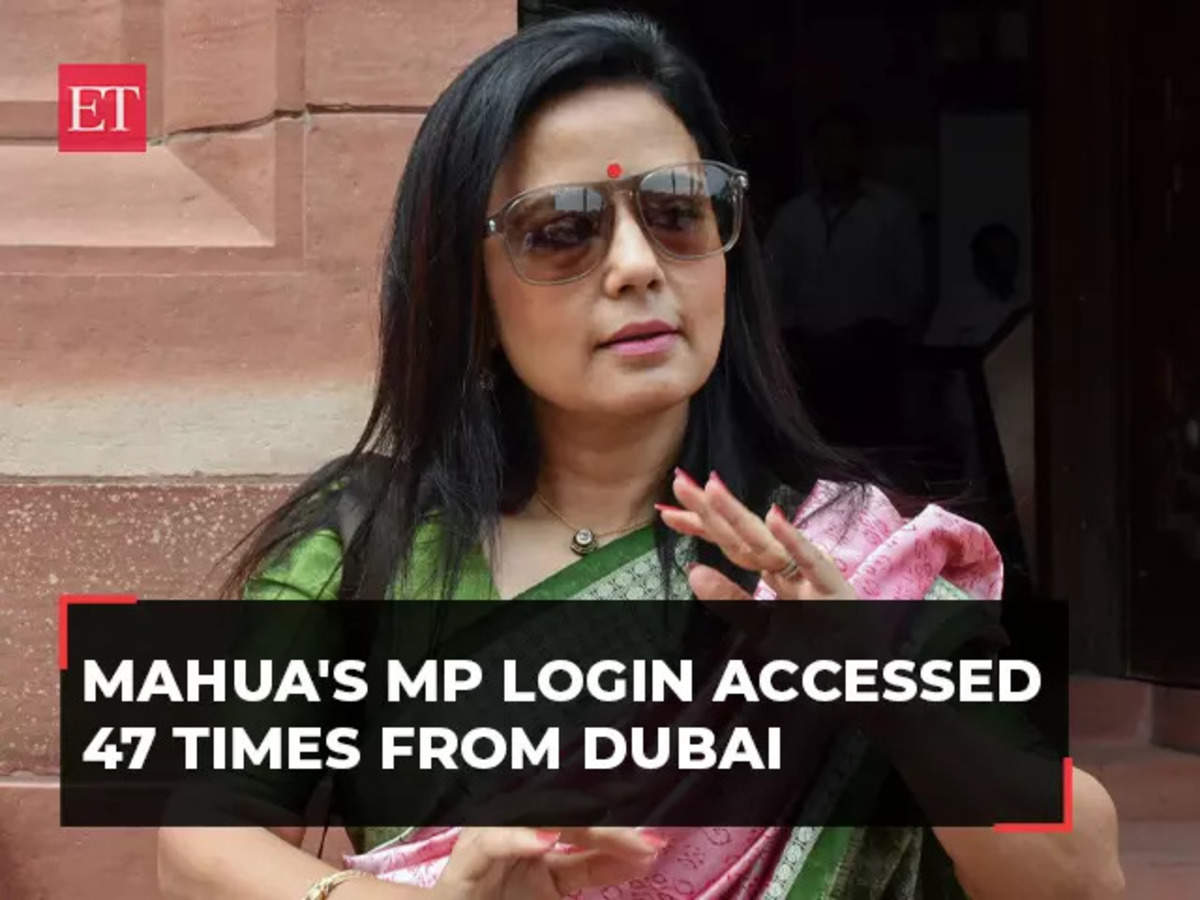 Mahua Moitra's Parliamentary Account Accessed 47 Times From Dubai, Say  Sources: Report