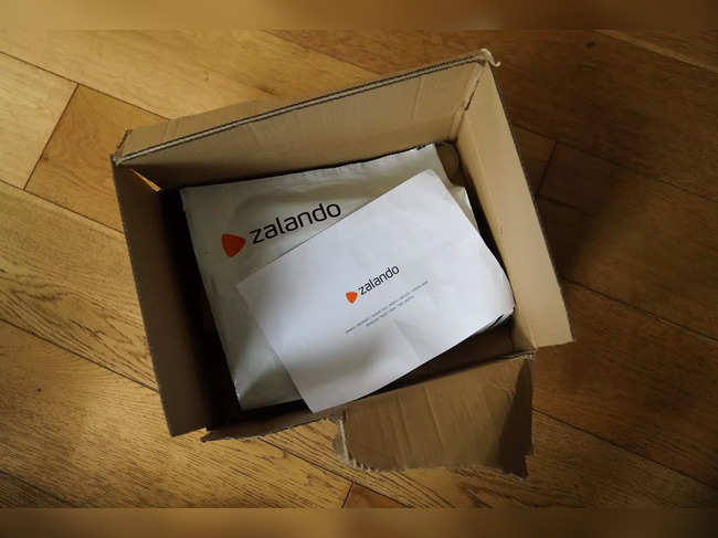 FILE PHOTO:  Zalando packaging from an online delivery