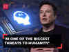 Elon Musk on AI: One of humanity's 'biggest threats'