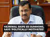 Kejriwal skips ED summons, demands withdrawal of 'illegal, politically motivated' notice