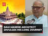 Ayodhya Ram Mandir: Architect Chandrakant Sompura divulges his 30-year-long journey, 'Mandir Wahi Banayenge'