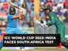 IND vs SA, World Cup 2023: Unbeaten India face South Africa in high-stakes clash for top spot