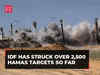 Israel-Palestine conflict: IDF hits Hamas infra in Gaza; strikes over 2,500 targets so far