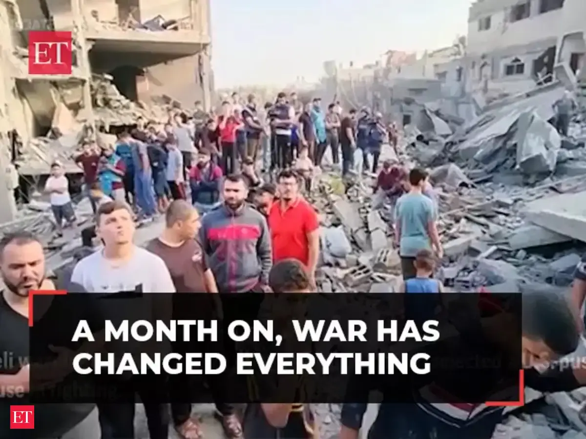 Middle East crisis: Israel hits besieged Gaza as war closes in on a ...