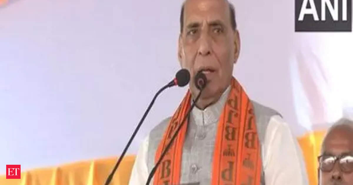 Opposition bloc INDIA falling apart, says Rajnath Singh; asks people not to let MP become ‘ATM of Congress’