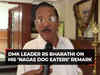 DMK leader RS Bharathi on his ‘Nagas dog eaters’ remark: 'My speech is being misinterpreted'
