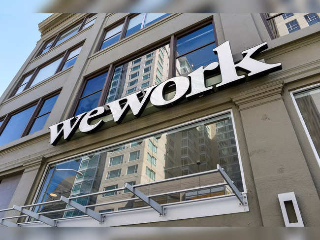 FILE PHOTO: WeWork offices in San Francisco