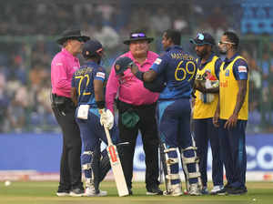 Angelo Mathews 'Timed Out'