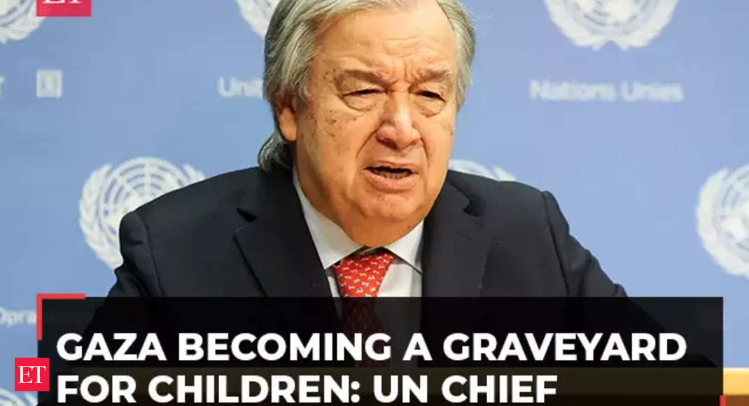 Antonio Guterres: UN Chief On Israel-Gaza: 'Not Humanitarian Crisis, It ...