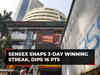Sensex dips 16 points, Nifty holds 19,400; Trent surges 9%