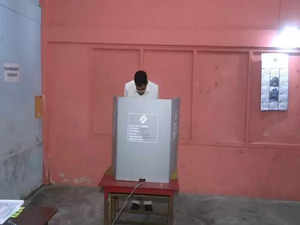 Mizoram Governor casts his vote as polling gets underway