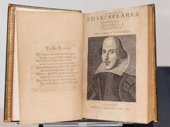 In celebration of the 400th anniversary of the publication of Shakespeare's First Folio, a portrait of William Shakespeare and a copy of a speech from 'A Midsummer Night's Dream' were sent to the edge of space as part of a short film series.