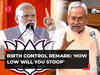 PM Modi takes down Nitish Kumar over crude remark on birth control, says, 'kitna neechey girengey'