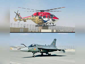 Combat aircraft Tejas, Dhruv helicopter to perform in Dubai Air Show