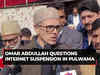 People should be told reasons behind mobile internet suspension in Pulwama: Omar Abdullah